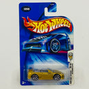 2004 Hot Wheels First Editions Mitsubishi Eclipse dorado metálico Y5 Primera Edición