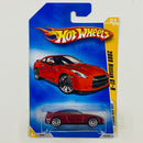 2009 Hot Wheels New Models 2009 Nissan GT-R rojo metálico 10SP Primera Edición