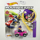 2020 Hot Wheels Mario Kart Waluigi rosado MK Base Metal