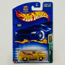 2003 Hot Wheels Treasure Hunt T-Hunt 56 Ford 002 dorado metálico Llantas de Goma RR