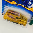 2003 Hot Wheels Treasure Hunt T-Hunt 56 Ford 002 dorado metálico Llantas de Goma RR