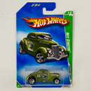2009 Hot Wheels Treasure Hunts 1936 Ford Coupe Neet Streeter verde oliva metálico 5SP base ZAMAC