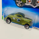2009 Hot Wheels Treasure Hunts 1936 Ford Coupe Neet Streeter verde oliva metálico 5SP base ZAMAC