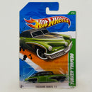 2011 Hot Wheels Treasure Hunts Tucker Torpedo verde metálico 5SP base ZAMAC