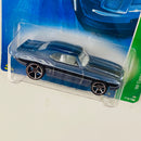 2008 Hot Wheels Treasure Hunts 69 Camaro azul acero metálico OH5