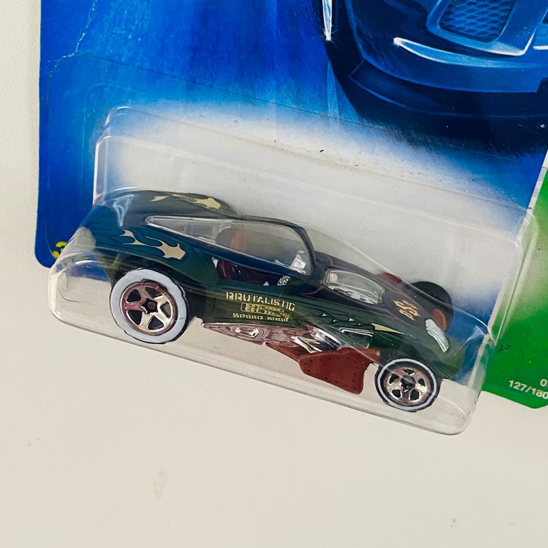2007 Hot Wheels Treasure Hunts Brutalistic verde oliva oscuro 5SP