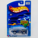 2002 Hot Wheels Corvette Series 65 Corvette Chevrolet 067 azul metálico 5SP