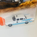 2020 Matchbox MBX Countryside 59 Dodge Coronet Police Car blanco