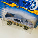 2001 Hot Wheels Ford Mustang Mach 1 112 plata metálico PR5
