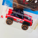 2022 Hot Wheels Baja Blazers Custom Ford Bronco rojo BLOR