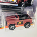 2022 Matchbox Local Cruisers 1972 Ford Bronco 4x4 marrón