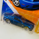 2011 Hot Wheels HW Racing 10 Ford Shelby GT-500 Super Snake Mustang azul metálico 10SP Primera Edición