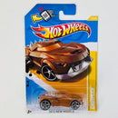 2012 Hot Wheels New Models Growler marrón OH5 base ZAMAC Primera Edición