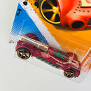 2012 Hot Wheels Track Stars Retro-Active rojo OH5