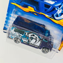 2001 Hot Wheels Fossil Fuel Ambulance morado metálico SB