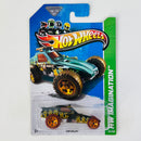 2013 Hot Wheels HW Imagination Enforcer verde metálico 5SP