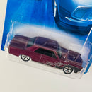 2008 Hot Wheels All Stars 1965 Pontiac GTO morado con flamas 5SP