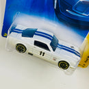2008 Hot Wheels New Models 65 Ford Mustang 2+2 Fastback blanco OH5 Primera Edición