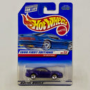 1999 Hot Wheels First Editions 99 Mustang Ford morado metálico 5SP Primera Edición - Detalle Burbuja