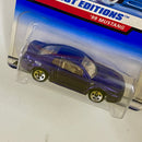 1999 Hot Wheels First Editions 99 Mustang Ford morado metálico 5SP Primera Edición - Detalle Burbuja