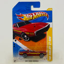 2011 Hot Wheels New Models 69 Shelby GT-500 Mustang rojo MC5 Primera Edición
