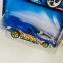 2004 Hot Wheels First Editions Ford Mustang Funny Car 022 azul metálico 5SP base ZAMAC Primera Edición