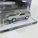 2024 Greenlight Hollywood John Wick 1969 Ford Mustang BOSS 429 gris Llantas de Goma