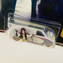2015 Hot Wheels Pop Culture Star Wars Han Solo 1985 Chevy Astro Van blanco Llantas de Goma Redline RR base ZAMAC