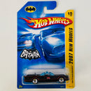 2007 Hot Wheels New Models 1966 TV Series Batmobile negro 5SP Primera Edición