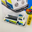 2017 Hot Wheels HW Art Cars Volkswagen T2 Pickup blanco MC5 Primera Edición
