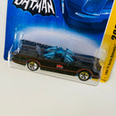 2007 Hot Wheels New Models 1966 TV Series Batmobile negro 5SP Primera Edición