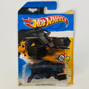 2012 Hot Wheels New Models Batman The Dark Knight Trilogy The Bat negro Primera Edición - Detalle Burbuja