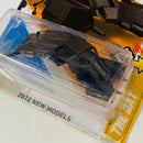 2012 Hot Wheels New Models Batman The Dark Knight Trilogy The Bat negro Primera Edición - Detalle Burbuja