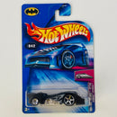 2004 Hot Wheels First Editions Hardnoze Batman 1989 Batmobile 042 negro con flamas 5SP Primera Edición
