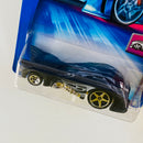 2004 Hot Wheels First Editions Hardnoze Batman 1989 Batmobile 042 negro con flamas 5SP Primera Edición