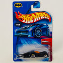 2004 Hot Wheels First Editions Crooze Batman Batmobile 069 negro 5SP Primera Edición