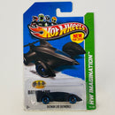 2013 Hot Wheels HW Imagination Batman Live Batmobile negro SK5 Primera Edición