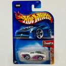 2004 Hot Wheels First Editions Tooned Two 2 Go 1950 Buick 006 blanco PR5 Primera Edición
