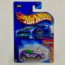 2004 Hot Wheels First Editions Tooned Splittin Image 043 morado PR5 Primera Edición