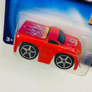 2004 Hot Wheels First Editions Blings Dodge Ram Pickup 015 rojo PR5 Primera Edición