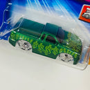 2004 Hot Wheels First Editions Tooned Chevy S-10 089 verde Bling Primera Edición