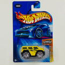 2004 Hot Wheels First Editions Blings Hummer H2 034 amarillo Bling Primera Edición