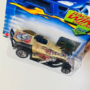 2001 Hot Wheels Skin Deep Super Comp Dragster 093 dorado metálico 5SP