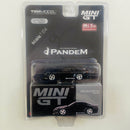 2023 Mini GT MiJo Exclusives 1:64 Limited Edition 1/9600 Pandem Nissan Silvia Rocket Bunny Black Pearl negro Llantas de Goma