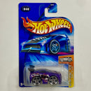 2004 Hot Wheels First Editions Blings Out-A-Line Nissan Skyline 040 morado metálico PR5 Primera Edición
