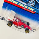 2000 Hot Wheels Virtual Collection Super Modified rojo LW base ZAMAC