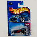 2004 Hot Wheels First Editions Hardnoze Grandy Lusion 017 azul metálico 5SP Primera Edición