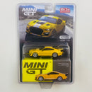2023 Mini GT MiJo Exclusives 1:64 Limited Edition 1/3240 Ford Shelby GT500 Dragon Snake Concept Yellow amarillo Llantas de Goma