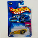 2004 Hot Wheels First Editions Hardnoze Chevy Monte Carlo 1974 039 dorado metálico 5SP Primera Edición