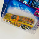 2004 Hot Wheels First Editions Hardnoze Chevy Monte Carlo 1974 039 dorado metálico 5SP Primera Edición